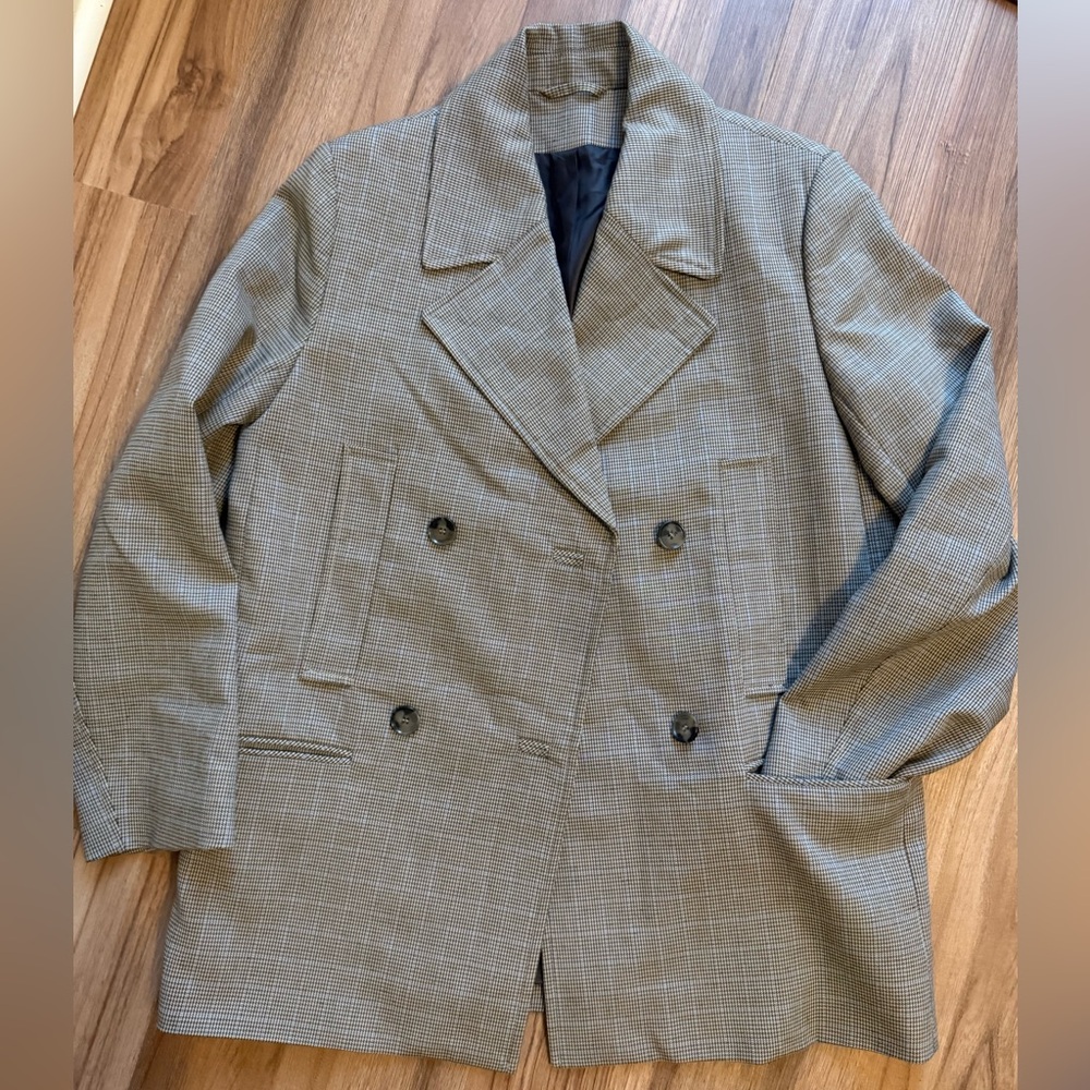 COS Timeless Plaid Blazer